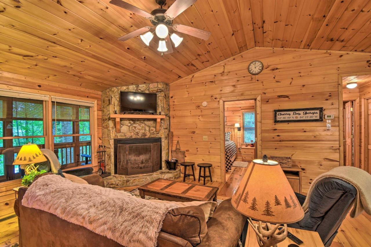 Pinot And Pine Chic Log Cabin About 5 Mi To Блу Ридж Екстериор снимка