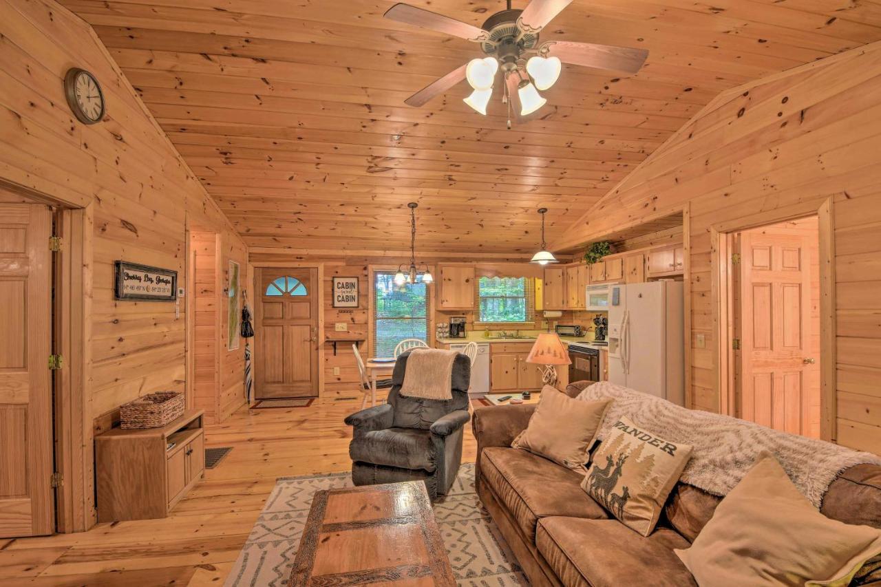 Pinot And Pine Chic Log Cabin About 5 Mi To Блу Ридж Екстериор снимка