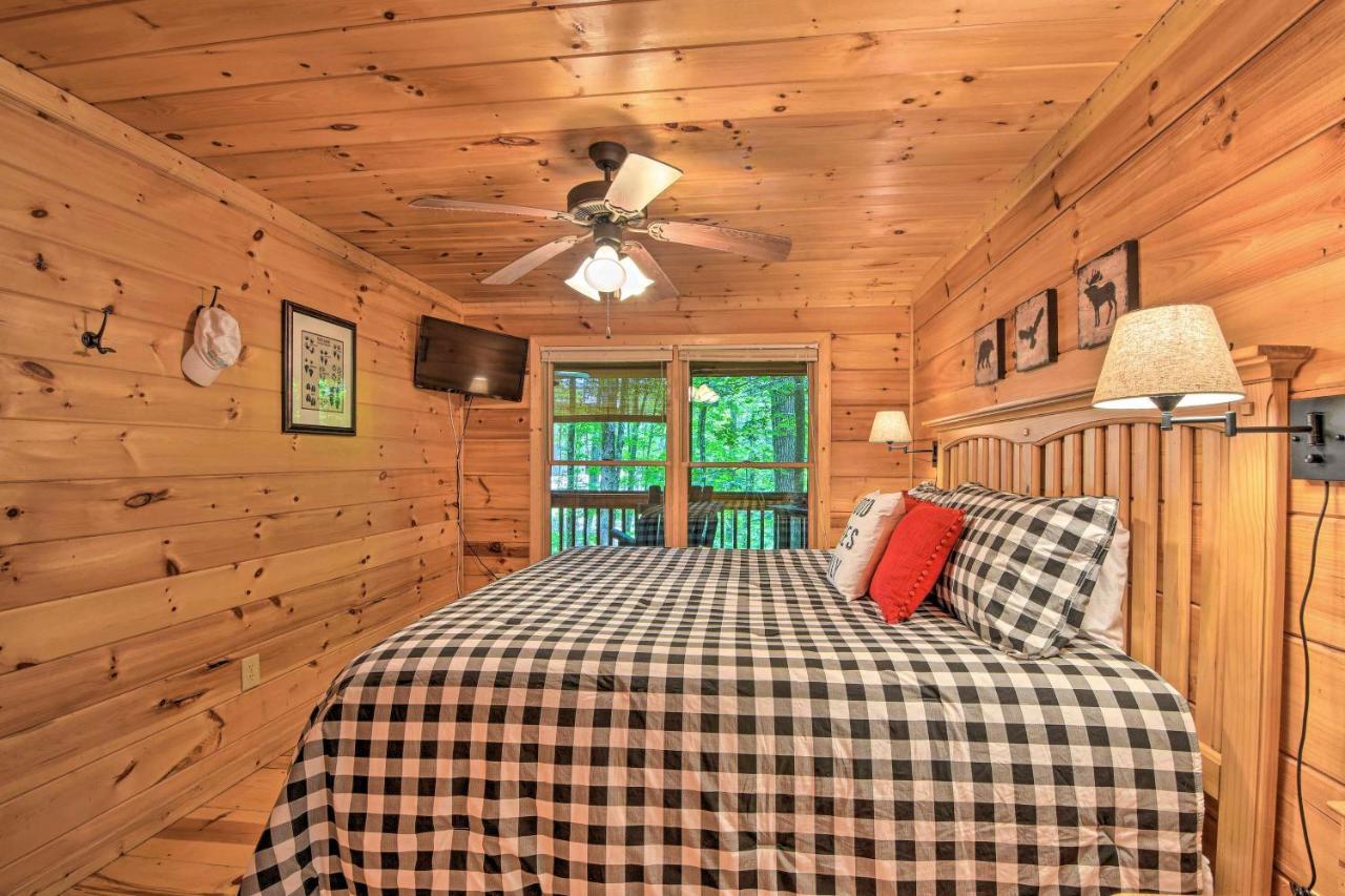 Pinot And Pine Chic Log Cabin About 5 Mi To Блу Ридж Екстериор снимка