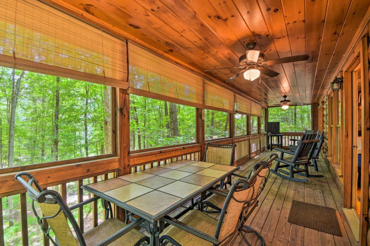 Pinot And Pine Chic Log Cabin About 5 Mi To Блу Ридж Екстериор снимка